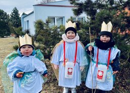 22-01-08 tříkrálová sbírka Ševětín 02