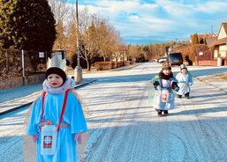 22-01-08 tříkrálová sbírka Ševětín 01