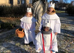 22-01-09 tříkrálová sbírka Dobrá Voda