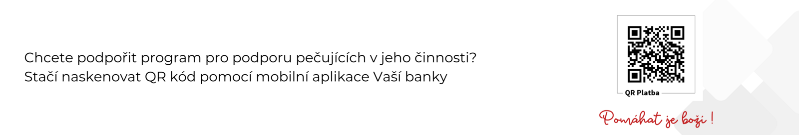 QR kódy služeb - PPP